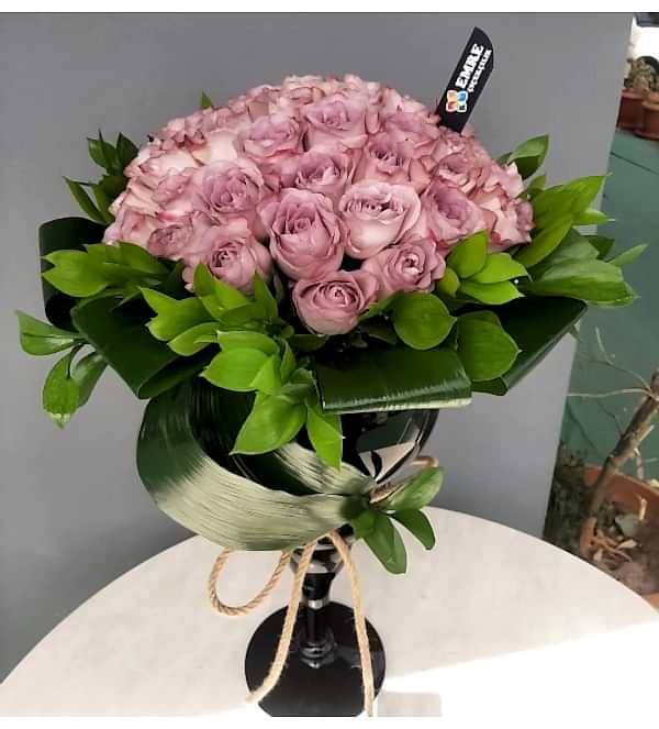 Özel Gül Demeti - Lila